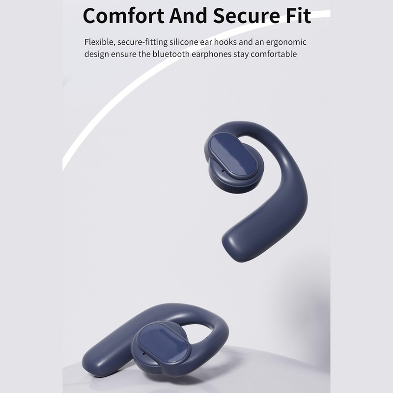 Open Ear Earbuds Bluetooth 5.3 Wireless Earbuds Noise Reduction 48