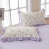VM VOUGEMARKET Twin XL Comforter Set Twin,Garden Botanical Lavender Flower