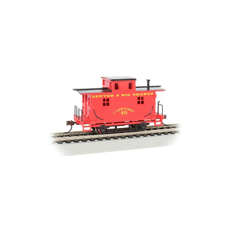 Bobber Caboose Denver & Rio Grande - HO Scale
