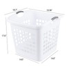 Leendines 4 Packs 70 L Large Plastic Laundry Basket, Laundry