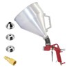 Joywayus Air Hopper Spray Gun with 4.0mm/6.0mm/8.0mm Nozzle Paint Texture