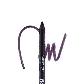 Flormar Smoky Eyes Waterproof Eyeliner 005 Deep Purple - Waterproof & Highly Pigmented Eyeliner with Sponge Applicator