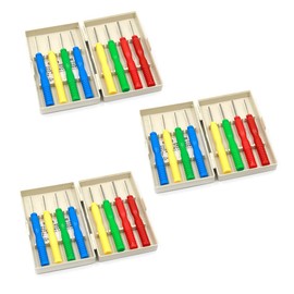 HiLetgo 3 Lot Mixed Stainless Steel Non-Stick Tin Hollow Core Needle Kits for Soldering Assist Accessories