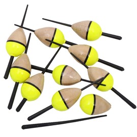 LSHEL Fishing Floats Fishing Pack of 10 Cork Floats 2g 7.5 cm / 2.95 Inches