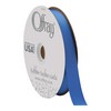 Berwick Offray 7/8" Wide Double Face Satin Ribbon, True Blue,