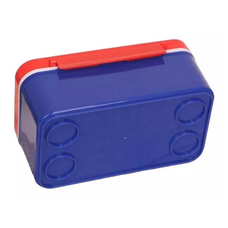 Extreme Beauty Box Lunch Lonchera Con 3 Contenedores Apilables