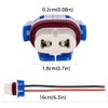 HUIQIAODS HB4 9006 Socket Ceramic Female Connector Wire Harness for