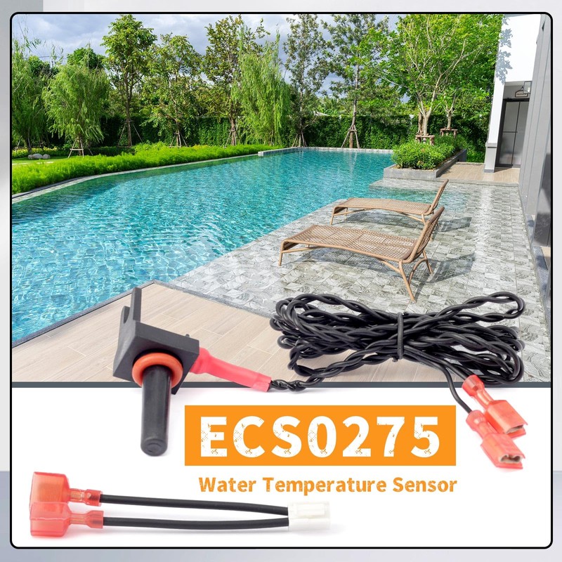 Erchon ECS0275 Water Temperature Sensor Replacement for AquaCal Pool Heater