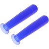 2Pcs/Lot Blue Handy Silicone Contact Lenses Small Suction Cups Stick
