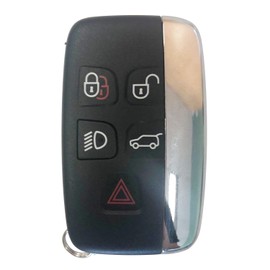 New Keyless Entry Remote Car Key Fob for Jaguar F Type XE XF XJ XK 5 Btn 315MHz FCCID:KOBJTF10A,by AUTOKEYMAX (Single)