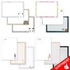 PRICARO Doodles Black A7 Magnetic Notepad (Pack of 10)