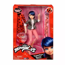 Miraculous Ladybug Superhero Super Secret Marinette Doll with Ladybug Outfit NEW