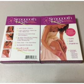 Smooooth Legs 2 Exfoliating Hair Removal Kit Smooth Legs Skin Pads Arm Face Upper Lip Remover