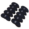 10pcs Golf Iron Covers Set with Numbers Waterproof Golf Head