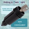 Meejune Hide a Key Outside Sprinkler Head - Waterproof Outdoor