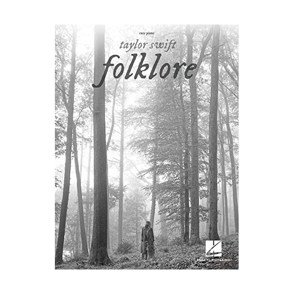 Taylor Swift - Folklore: Easy Piano Songbook with Lyrics