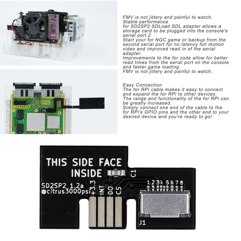 for RPi Picoboot FPC Flex Ribbon Cable with SD2SP2 SDLoad