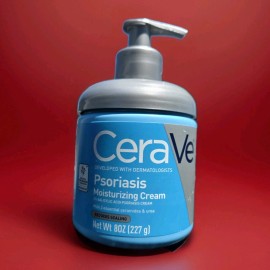 CeraVe Psoriasis Moisturizing Cream 8 Oz for Dry Skin Itch Relief