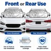 Waterproof Car Windshield Snow Cover – Protective Sun Shade for