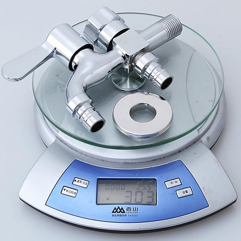Alloy Double Tap, Washing Machine Tap, Double Tap Angle Valve,