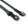 Cabledeconn Slim SAS 38pin SFF-8654 to SFF-8654 Server HDD Data