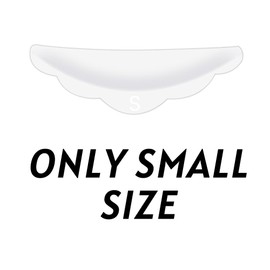 Small Lash Lift Rods - 50 Pieces XS Silicone Pads Eyelash Shields for Perm Curls Kits- DIY Eyelash Lifting Tools For Balm Lifter Roller Sticky Curler - Only Small Size(Transparent)