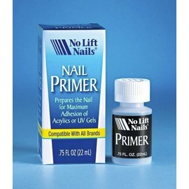 No Lift Nails Primer for Acrylics or UV Nail Gels Max Adhesion 75 oz