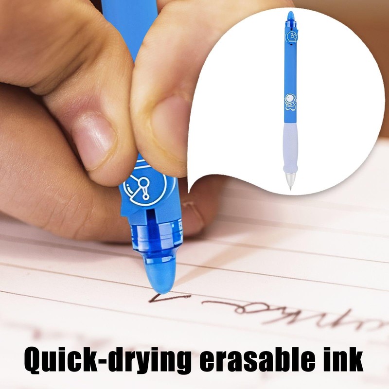 8 pieces erasable neutral pen, neutral pen of the press,