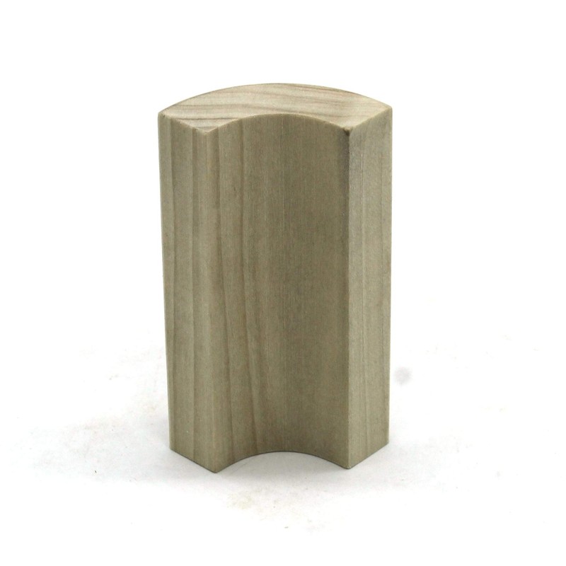 3/4" x 2 1/4" x 4" Poplar (Paint Grade) Outside