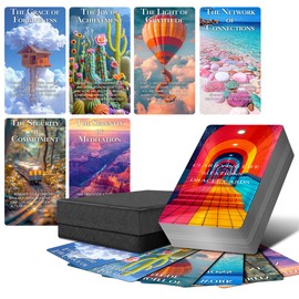 ZZBUY Clarifying Life Situations Oracle Cards, 100 Cards Oracle Deck for Beginners Cover Life Love Career