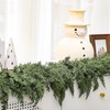 1 Pcs 12 ft Artificial Cedar Garland for Christmas