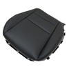 Vigoraze Driver & Passenger Bottom Replacement Seat Cover Black Compatible