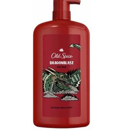 2 Pack Old Spice Body Wash for Men, Dragonblast, Long Lasting Lather, All Skin Types, 30 oz Body Care Scent