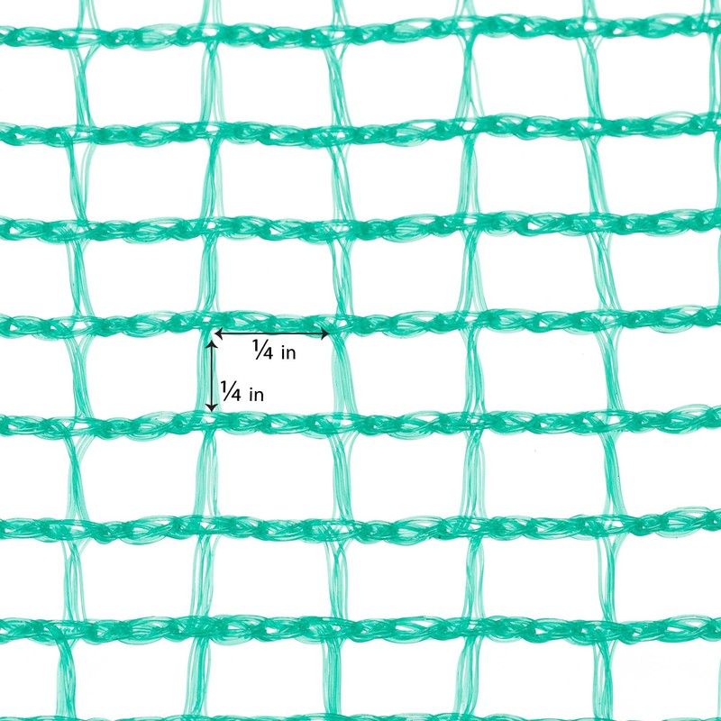 Debris Safety Netting Green Fire Retardant (4' x 150')