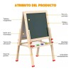 Pizarron Magnetico Caballetes Infantiles Niños Arte Juguete