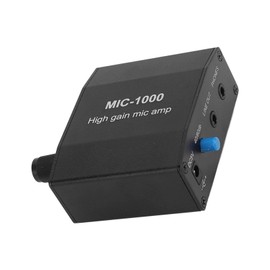 Microphone Amplifier, DC 5V Microphone Amplifier High Gain Mic Audio Amp 1000x Amplification Accessory Kit, Signal Converter for Electronic Components