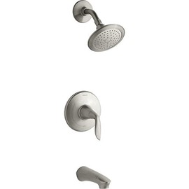 KOHLER K-T5318-4-BN Refinia Bath and Shower Trim, Valve Not Included, Vibrant Brushed Nickel