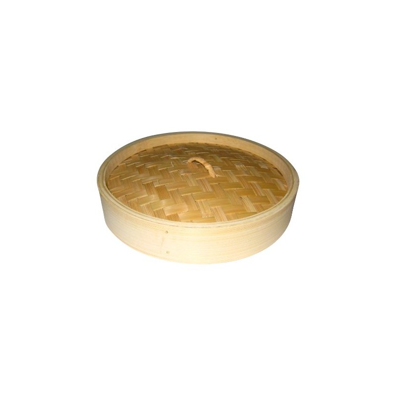 Bamboo Chinese Seiro Lid 8.3 inches (21 cm)