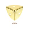 sourcing map 8Pcs Decorative Box Corner Cover, 18mm Metal Edge