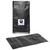 PouchWorth 50 Pack 16 oz Coffee Bags with Valve Black