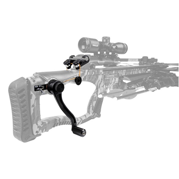 Barnett Crank Cocking Device for Crossbow, Ambidextrous, Easy Installation, Reduce Cocking Resistance by 93%, Standard - Hooks