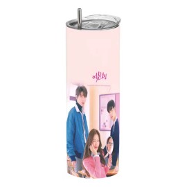 Termo Skinny Café 20 Oz K-drama True Beauty #36