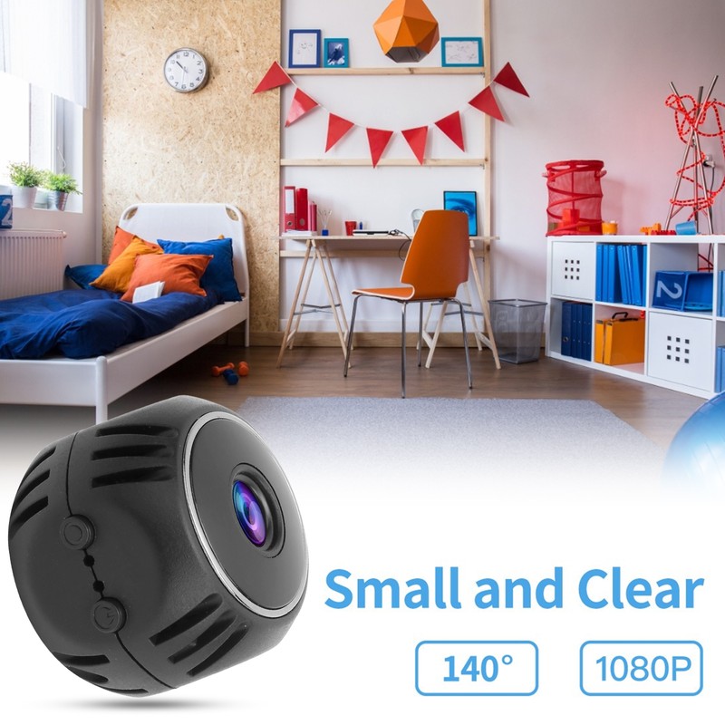 1080P WIFI Mini Camera Remote PIR Photo Video Recording Night