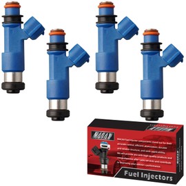 MACAX Set of 4 Fuel Injectors 16611AA720 FJ860 Replacement Compatible with Subaru Forester Impreza WRX STI Legacy Outback 2.5L H4 - Replaces 842-12341 297-0013 800-1896N