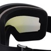 Ski Windproof Glasses Goggles Double Layer Anti Fog Sphere Large