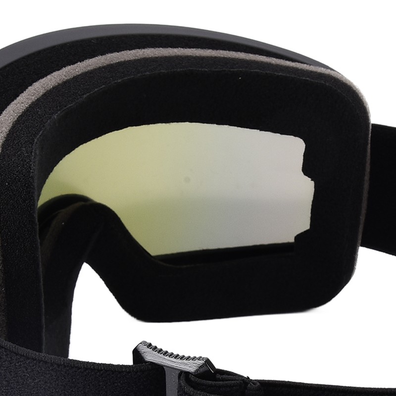 Ski Windproof Glasses Goggles Double Layer Anti Fog Sphere Large