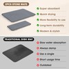 Stone Dish Drying Mat For Kitchen Counter,Super Absorbant Fast Drying