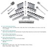 GarveeTech 213 Piece Mechanic Tool Set and Socket Wrench Set,