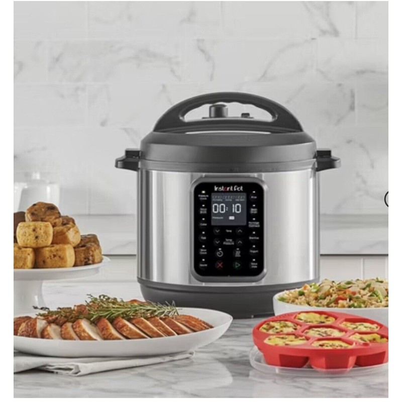 Instant Pot 6qt 9-in-1 Pressure Cooker Bundle