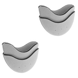 Baluue 2pairs Breathable Toe Sleeves for Pointe Shoes Soft Toe Pads High Elasticity and Cushioning for Ballet and Dance Grey and Comfortable Foot